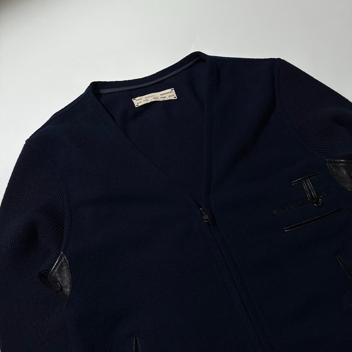 이갈 아즈루엘 울 니트 슬리브 집업 자켓 상품이미지3