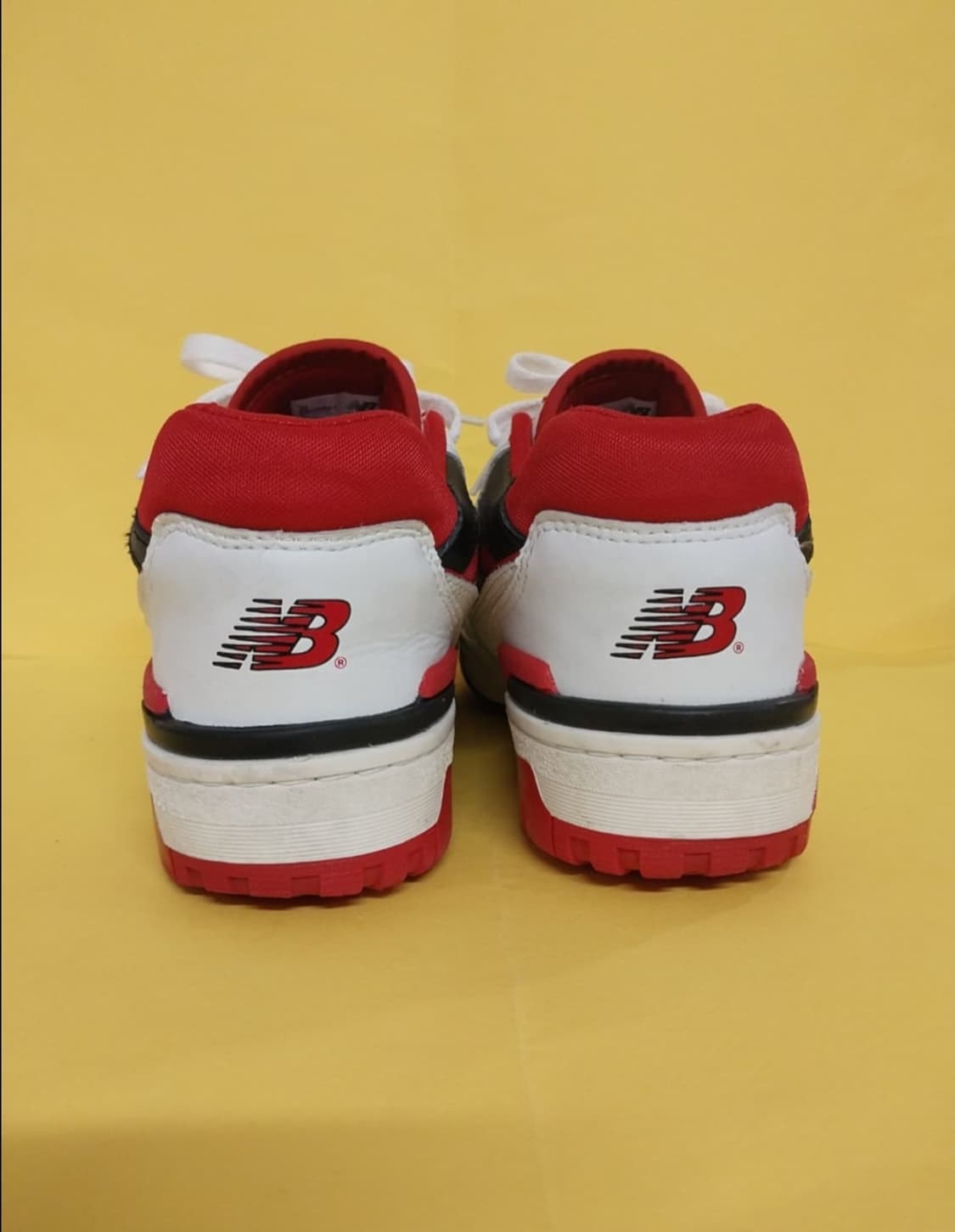남성 뉴발란스 550 화이트레드 운동화 (245) 상품이미지4