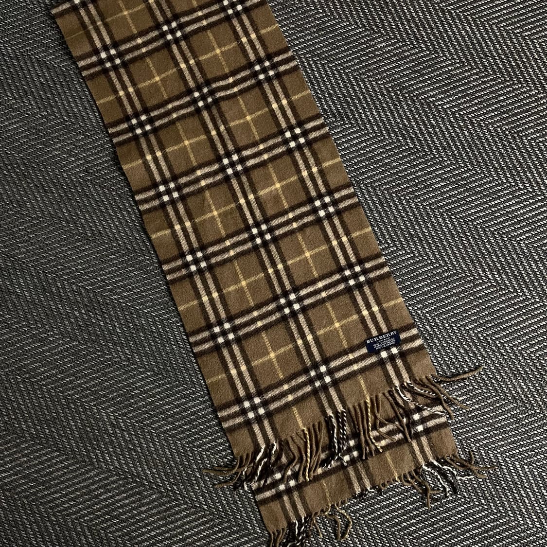 버버리 아카이브 노바체크 캐시미어 머플러y 3159 상품이미지4