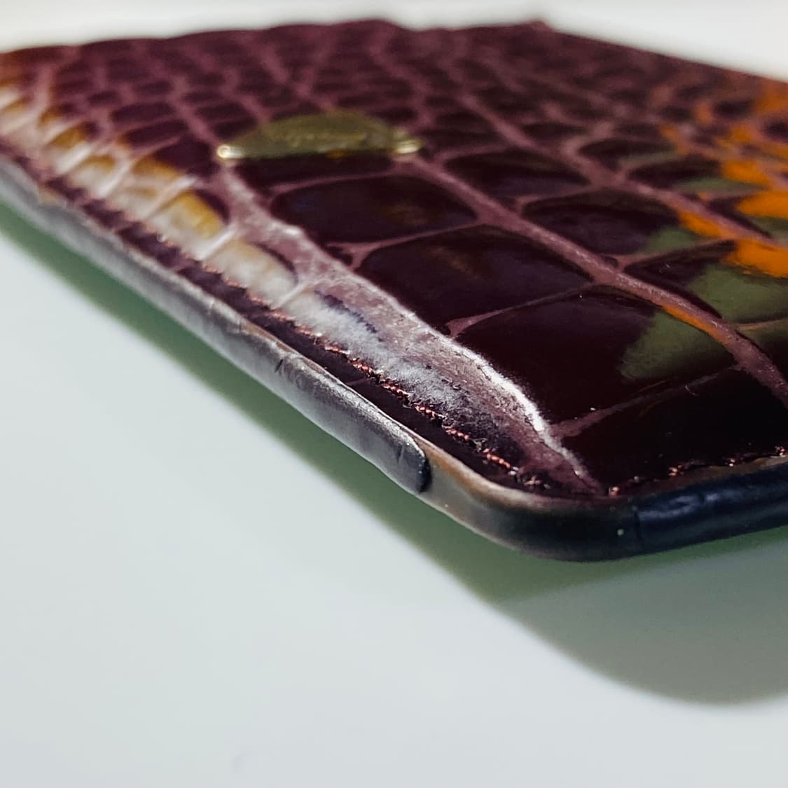 [정품] 아스피날오브런던 크록레더 슬림 카드지갑 상품이미지7