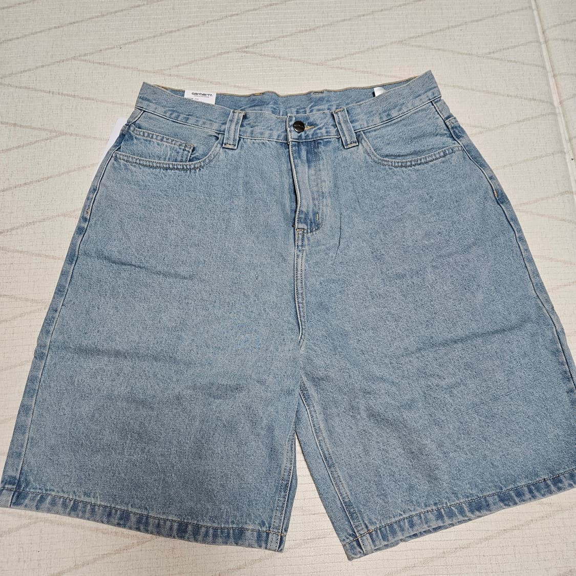 칼하트윕 브랜던 데님 쇼츠 상품이미지4