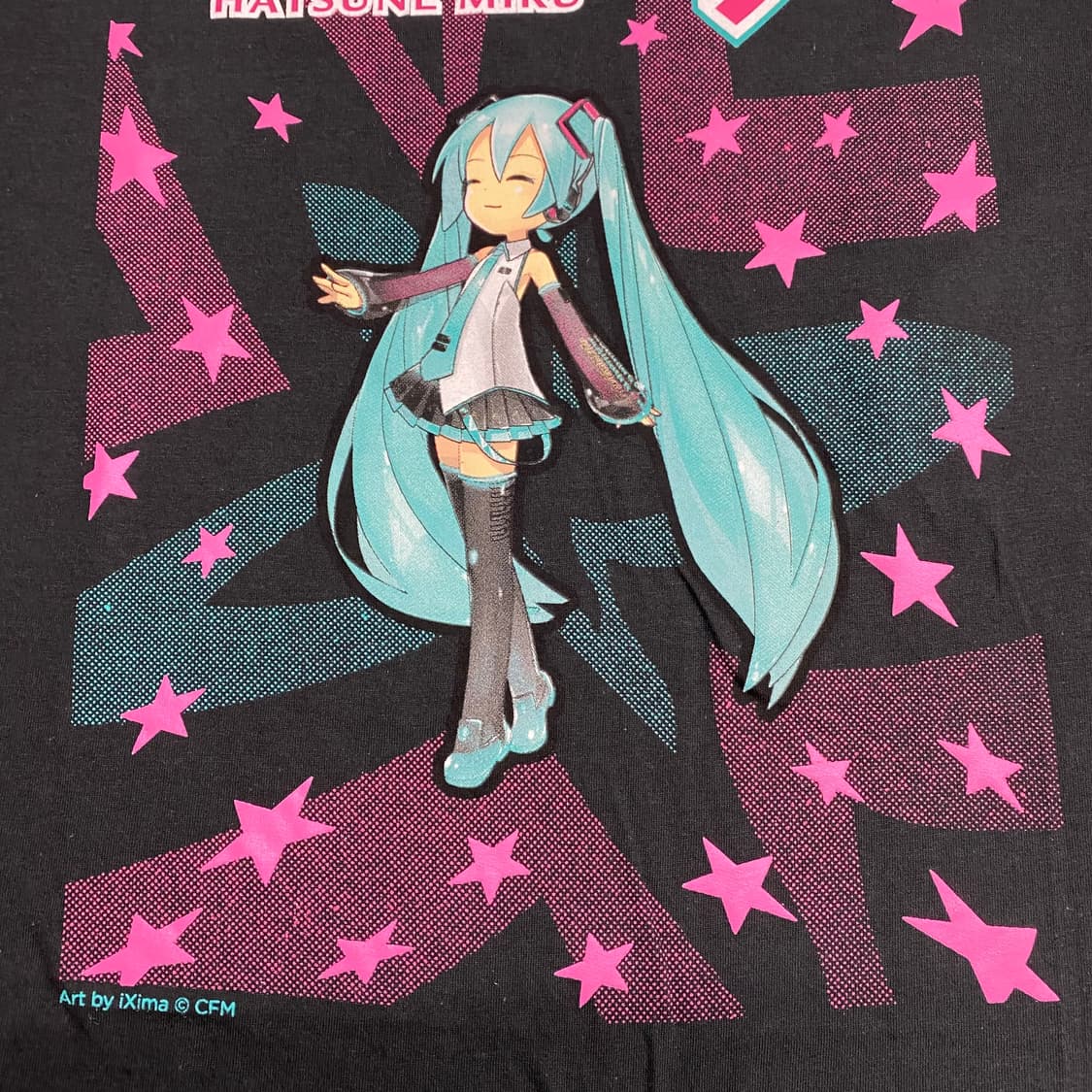 하츠네 미쿠 오피셜 애니메이션 티셔츠 상품이미지5