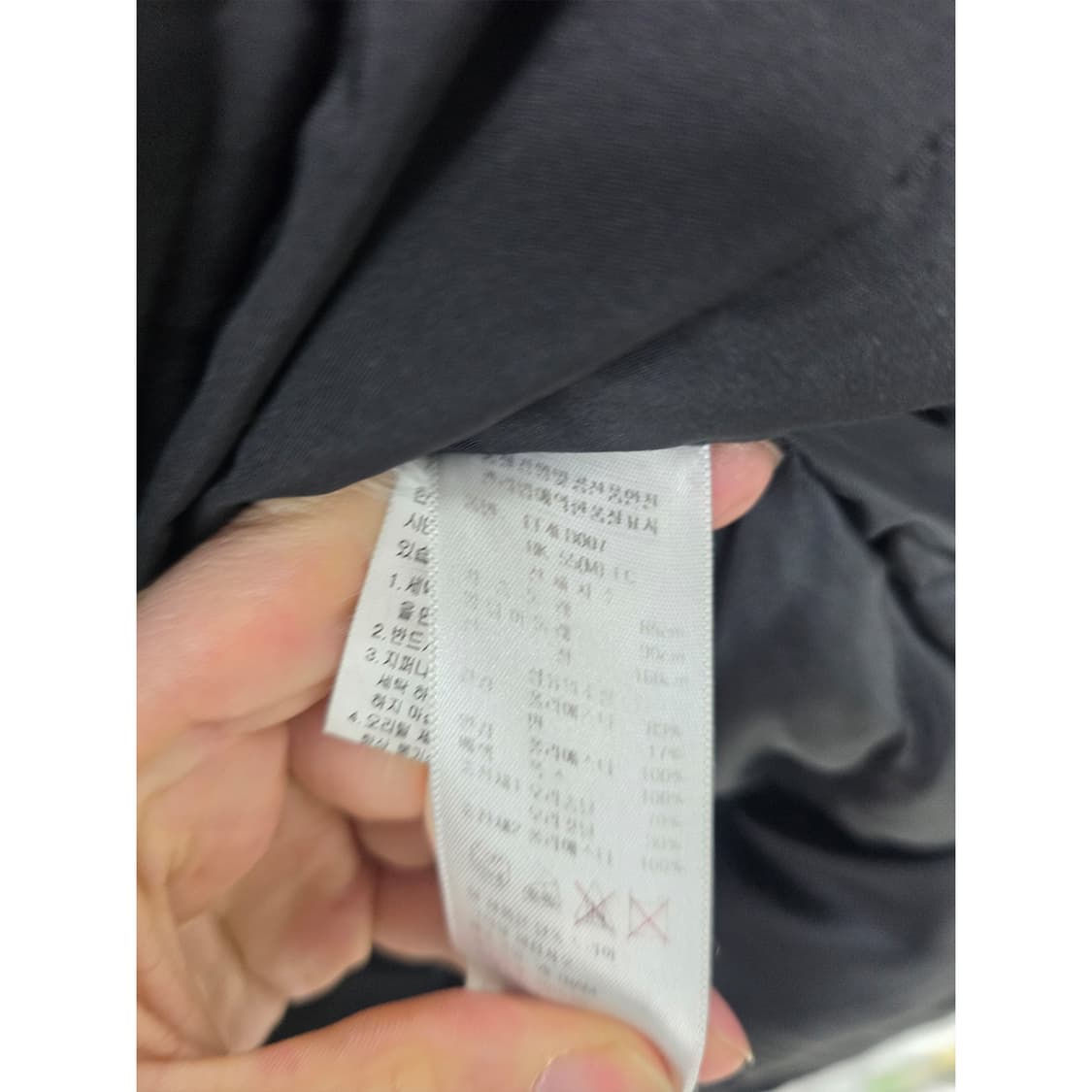 택포_ 에고이스트 폭스퍼 다운패딩 S 상품이미지3