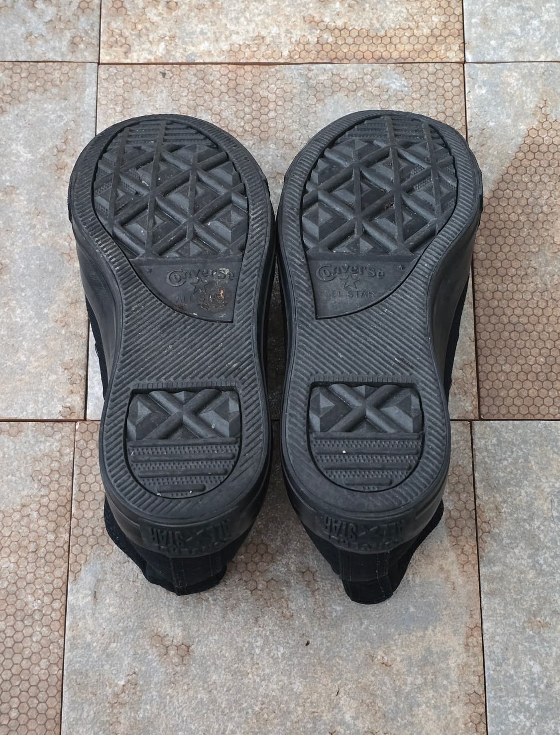 (240)컨버스 척테일러 올스타 하이 블랙 상품이미지8