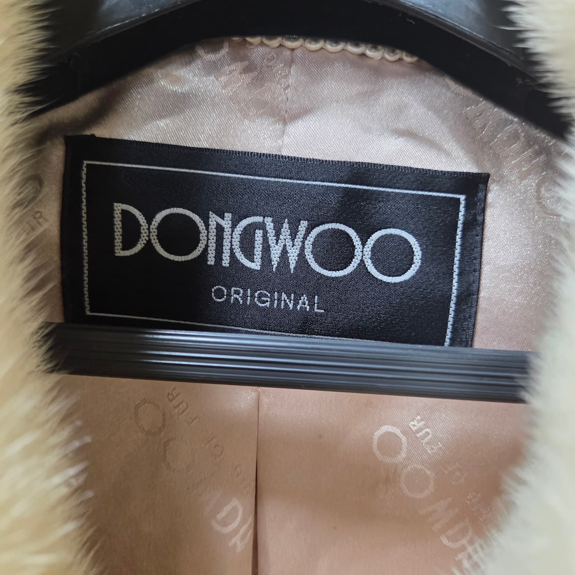 동우모피 아이보리 밍크 코트 상품이미지3