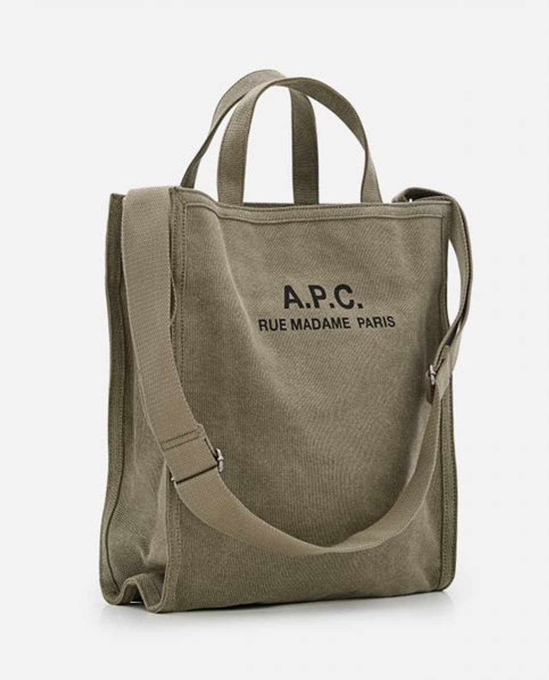 (새상품50%할인)APC 아페쎄 정품 리쿠퍼레이션 토트백 겸 숄더백 카키 상품이미지9