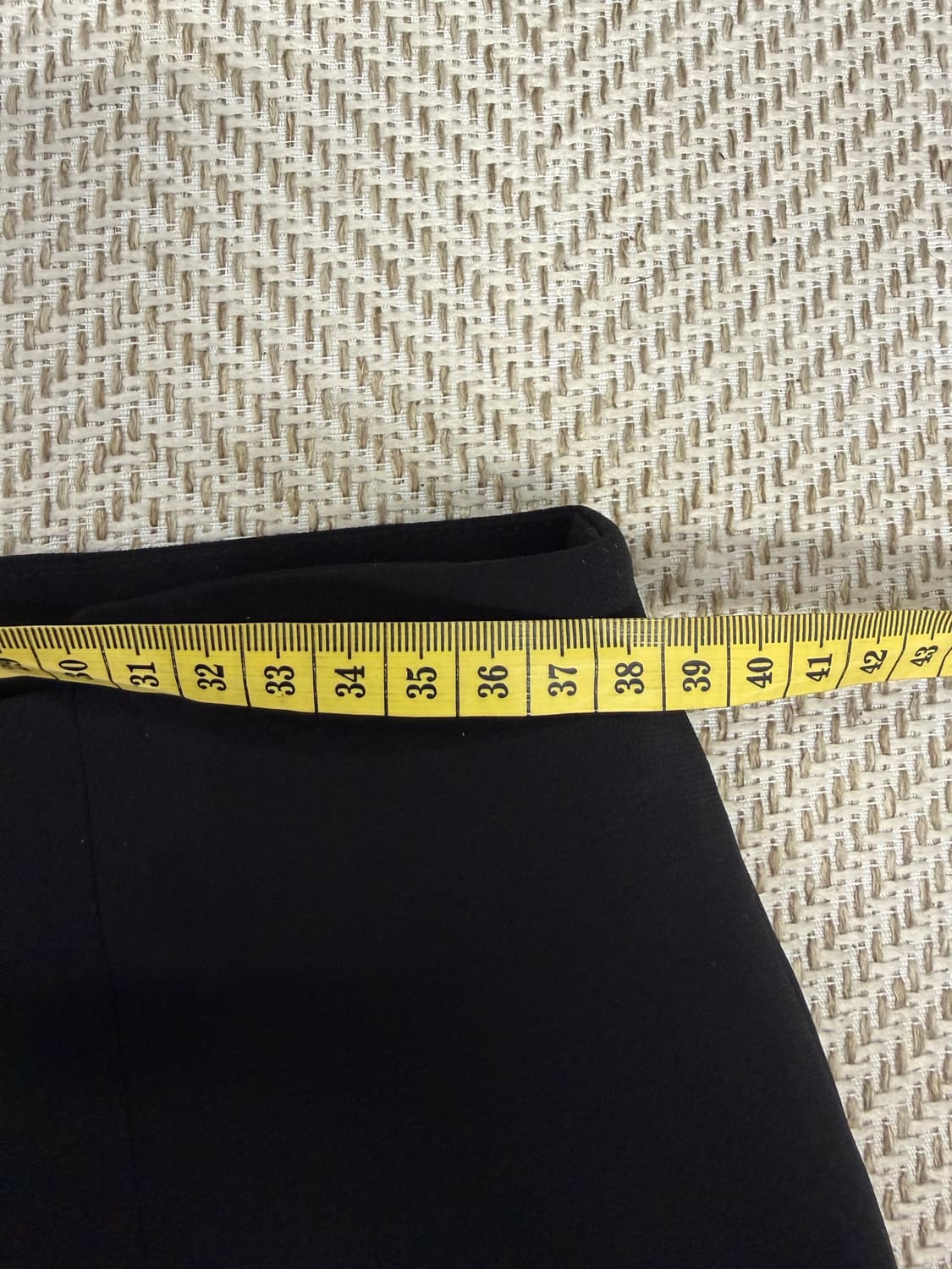 정품) TIME 타임 한섬 밑단절개 슬랙스 팬츠 67(28) 상품이미지8