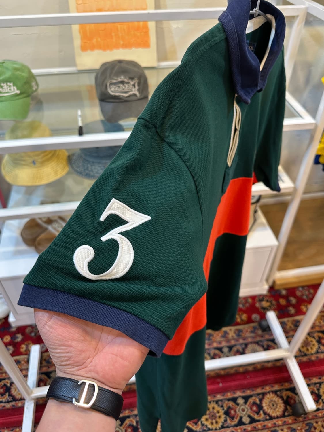 폴로 랄프로렌 빅포니 커스텀핏 럭비 반팔 카라티 2XL  상품이미지8
