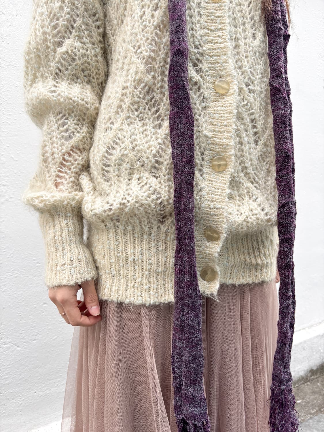 빈티지 울 가디건 상품이미지5