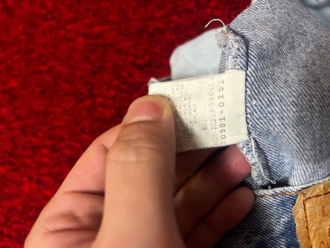90s levis501 38x30 상품이미지4