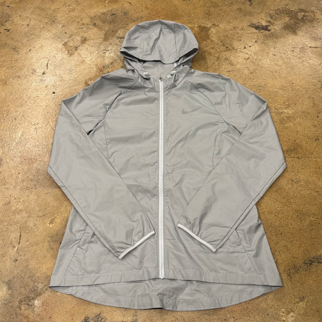 [정품/S] 나이키 바람막이 후드 집업 그레이 b10 상품이미지2