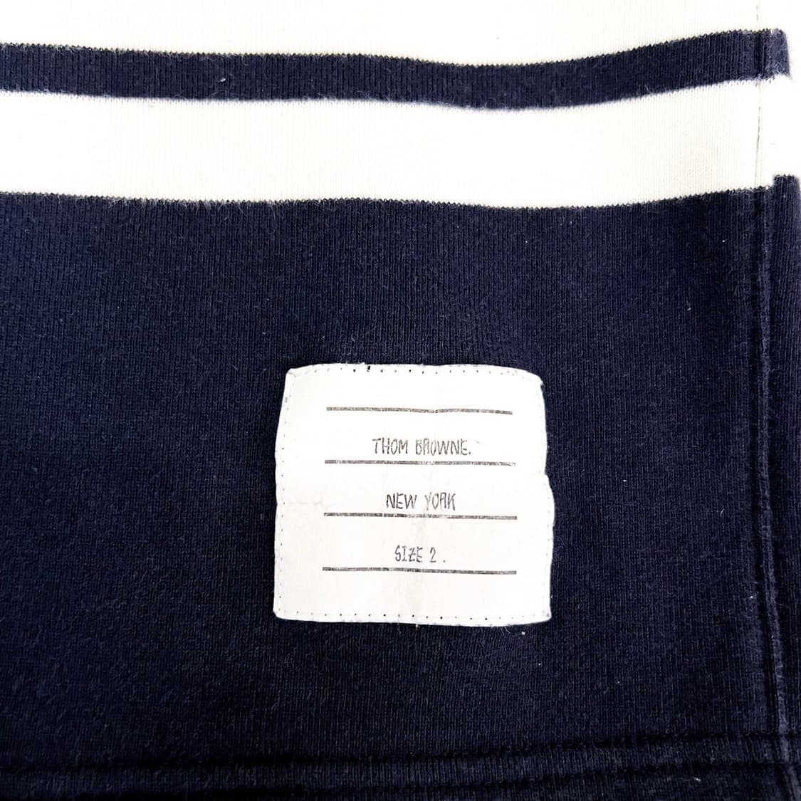 [2] 톰브라운 사선완장 트레이닝 반바지 상품이미지3