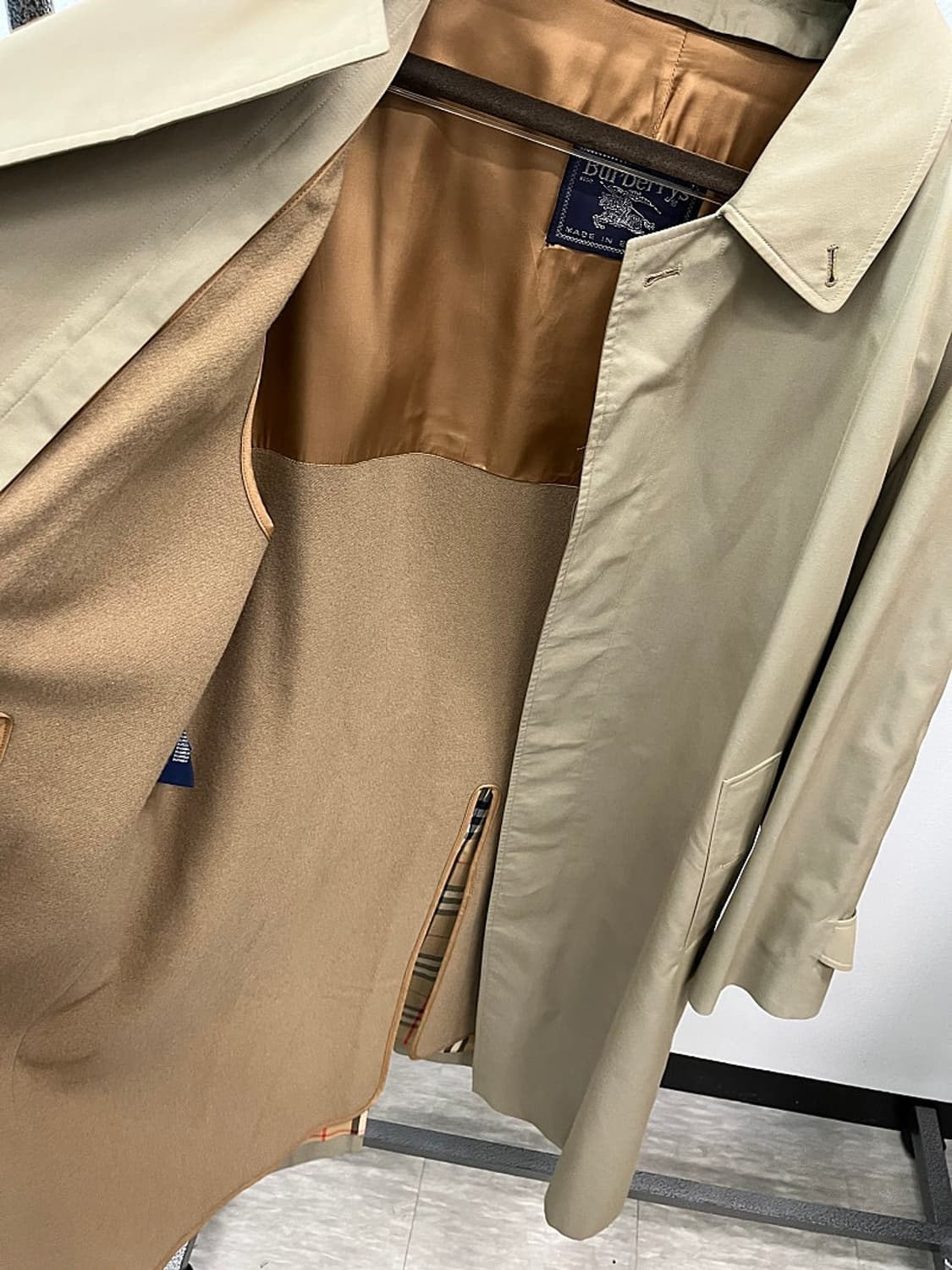 110) 버버리 개버딘 내피코트 상품이미지8