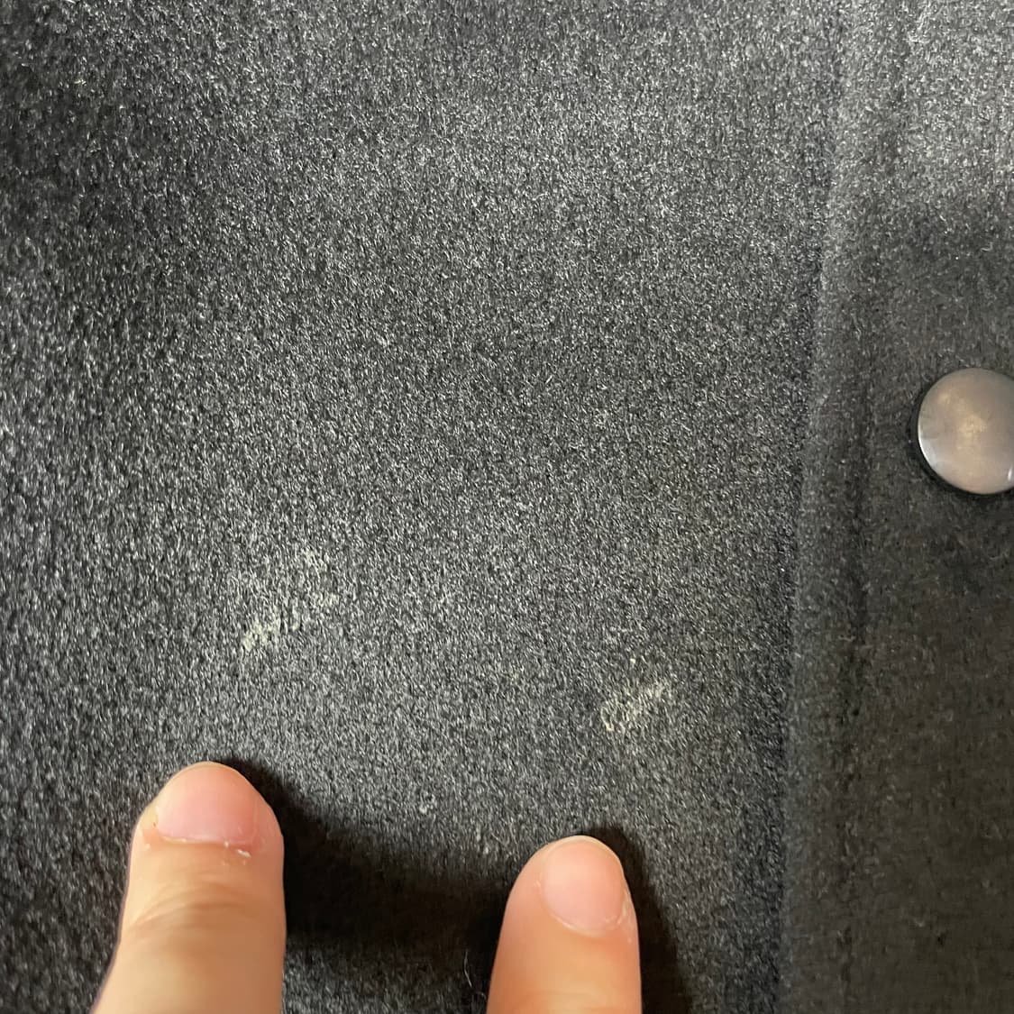 노메뉴얼 빅로고 테일러 블랙 바시티 자켓 M 상품이미지6