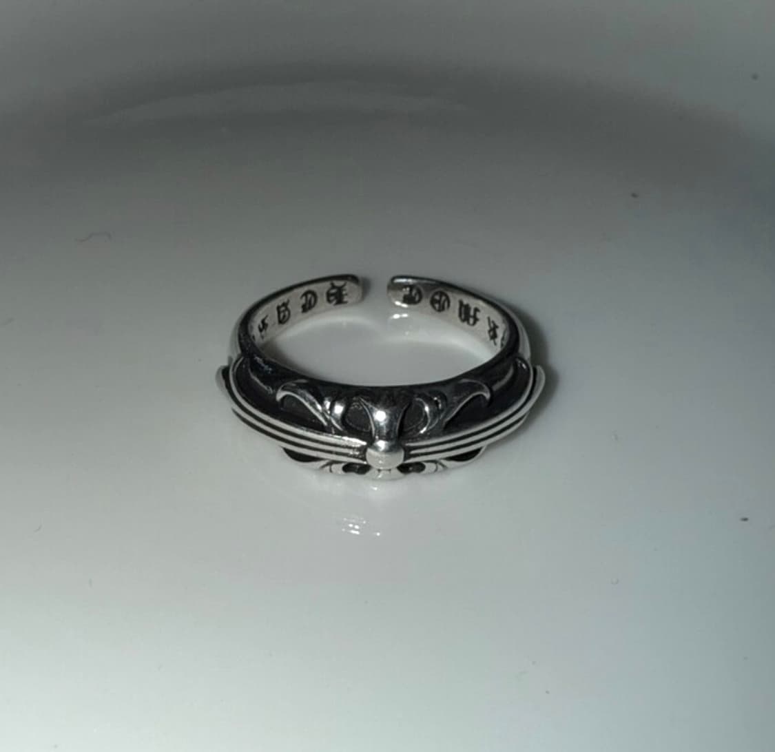 <새상품>실버925 오픈링 실버링 빈티지링 은반지 크로스링 상품이미지1