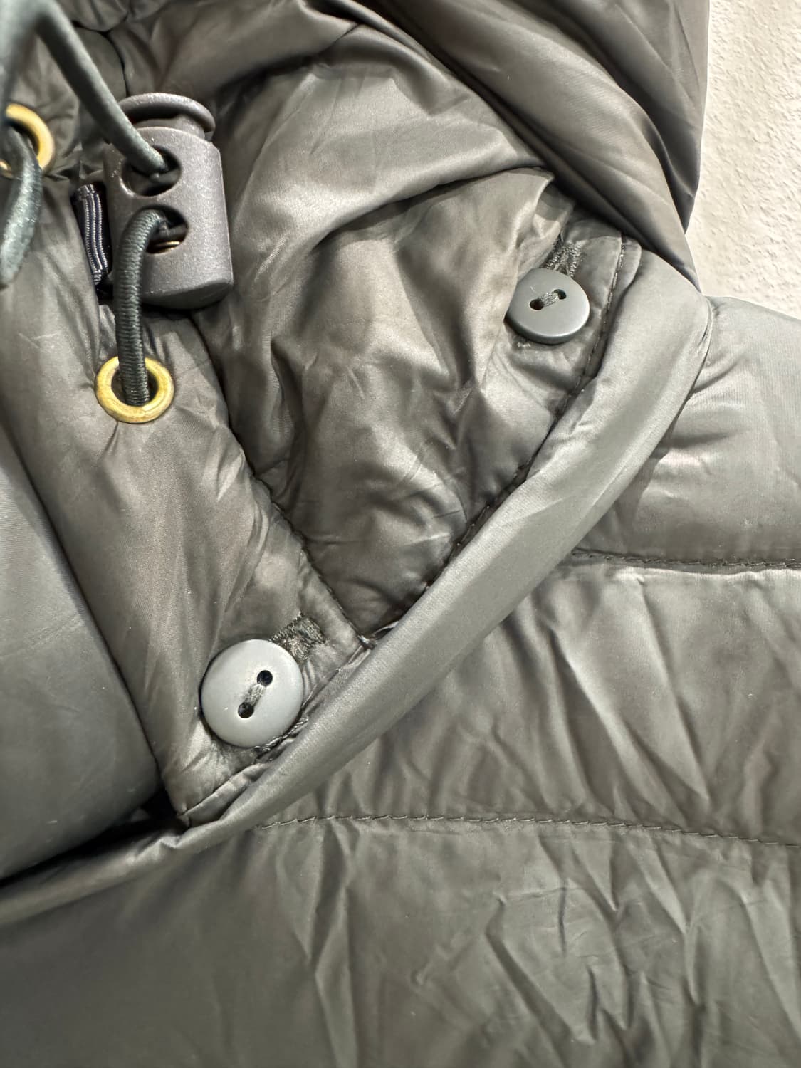 japan vintage 후드 롱 슬림다운 상품이미지3