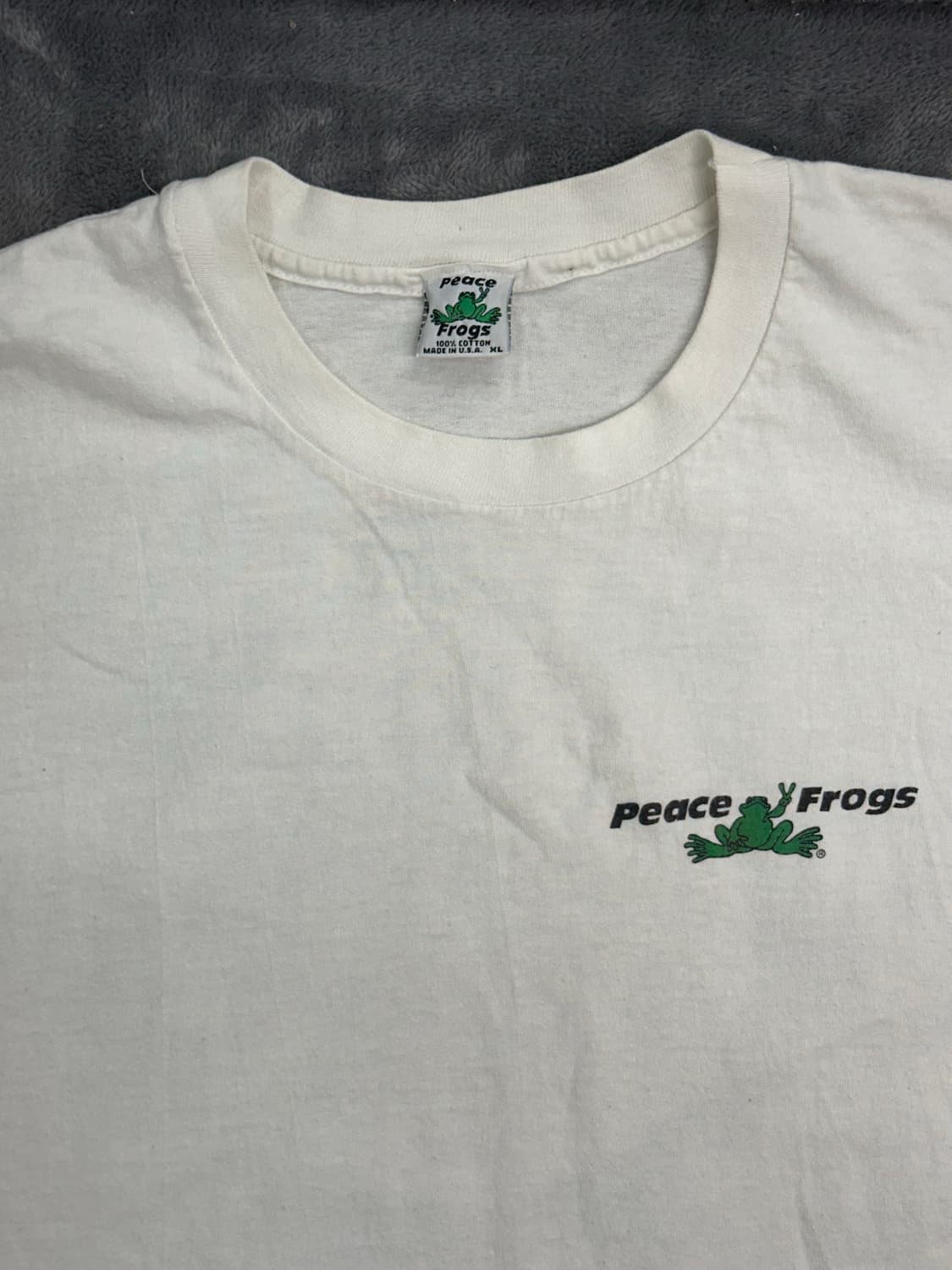 1996' Peace Frog 티셔츠 XL 상품이미지4