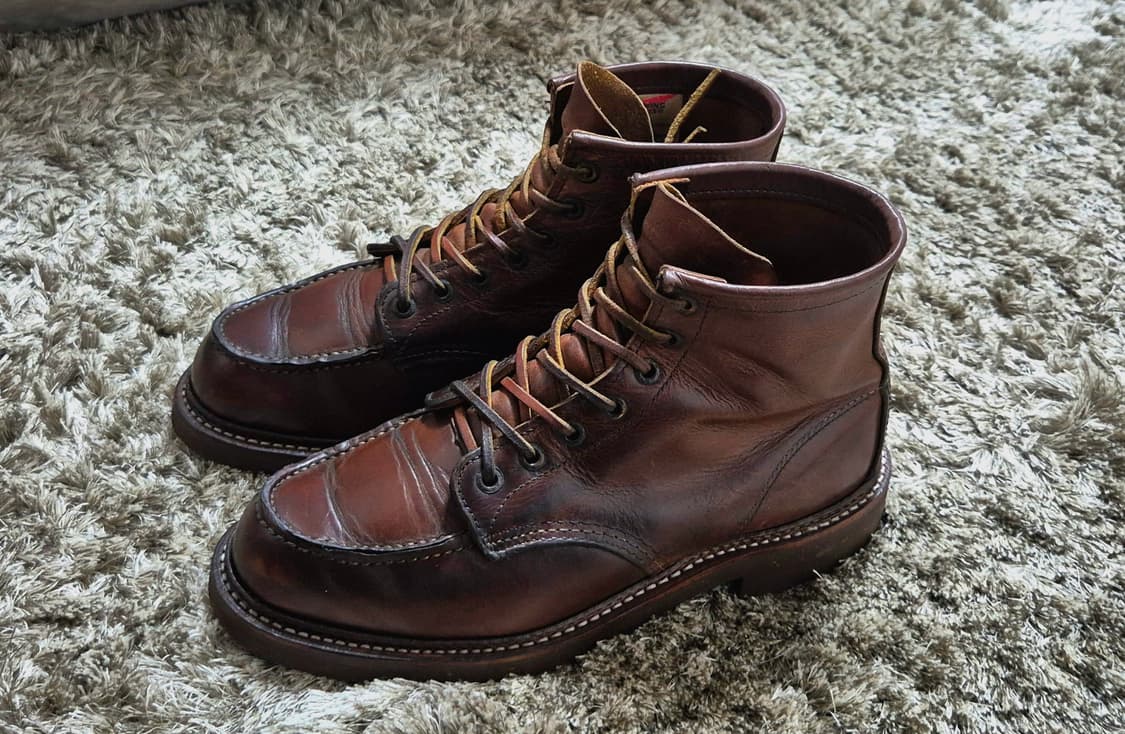 레드윙 1907 목토 부츠 비브람 솔스왑 (8.5D) 상품이미지1