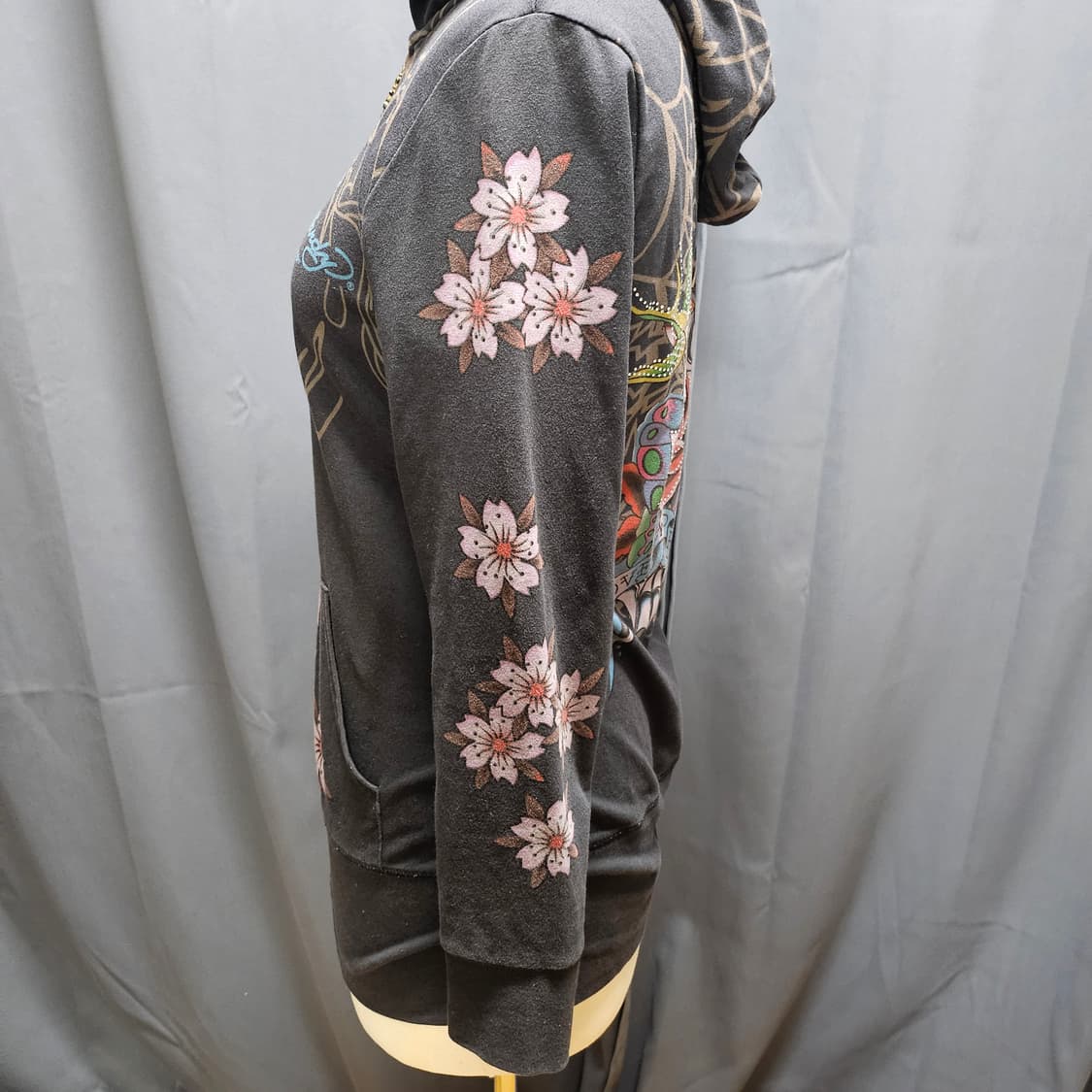 에드하디 큐빅 롱슬리브 후드집업 원피스 상품이미지4