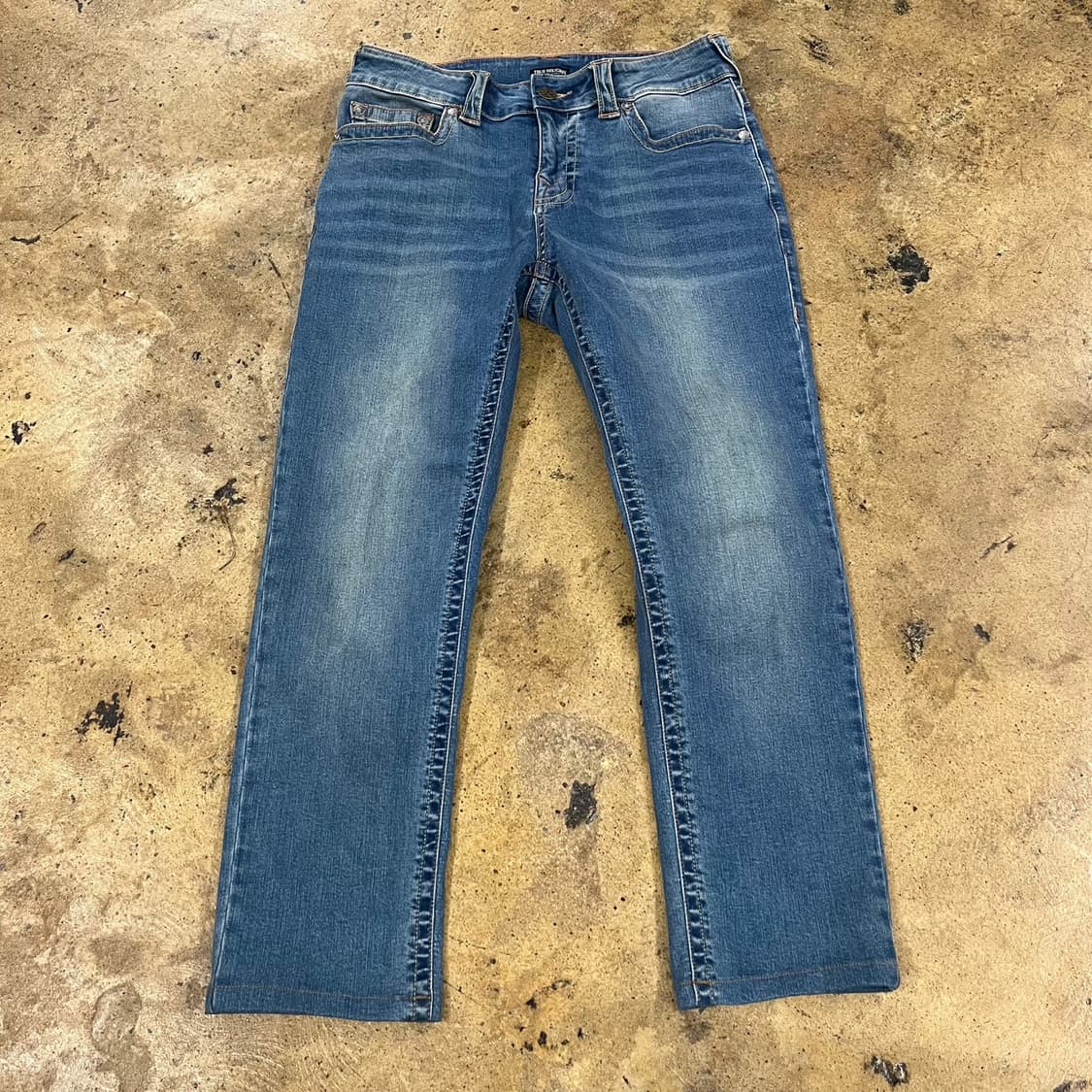 [정품/32] 트루릴리젼 블루 데님 청바지 b19 상품이미지2