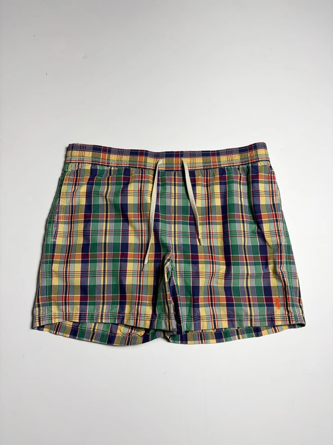 폴로 랄프로렌 멀티컬러 마드라스 패턴 반바지 R1120 상품이미지1