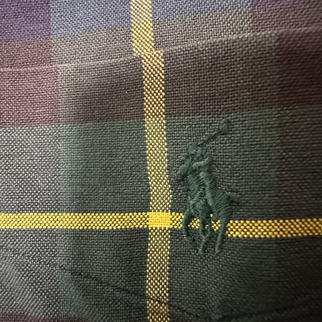 POLO RALPH LAUREN big shirt tartan check 상품이미지3