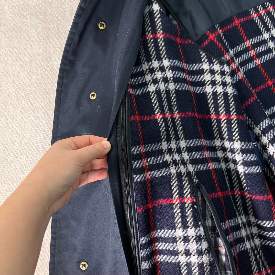 100 버버리 투웨이 롱 트렌치 코트 상품이미지5