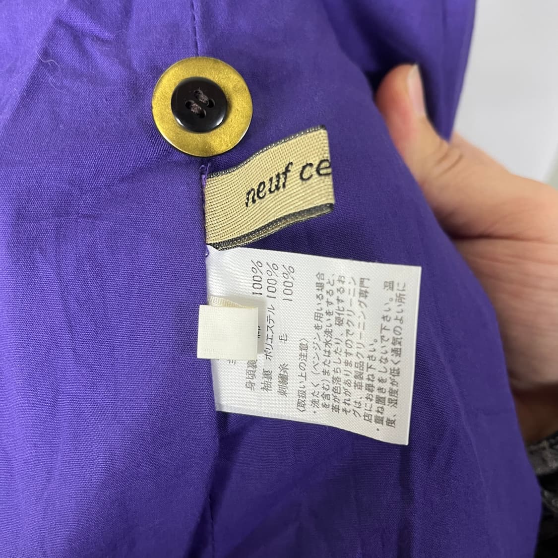 [SOMINEMI] 핸드자수 램스킨 레더자켓 상품이미지6