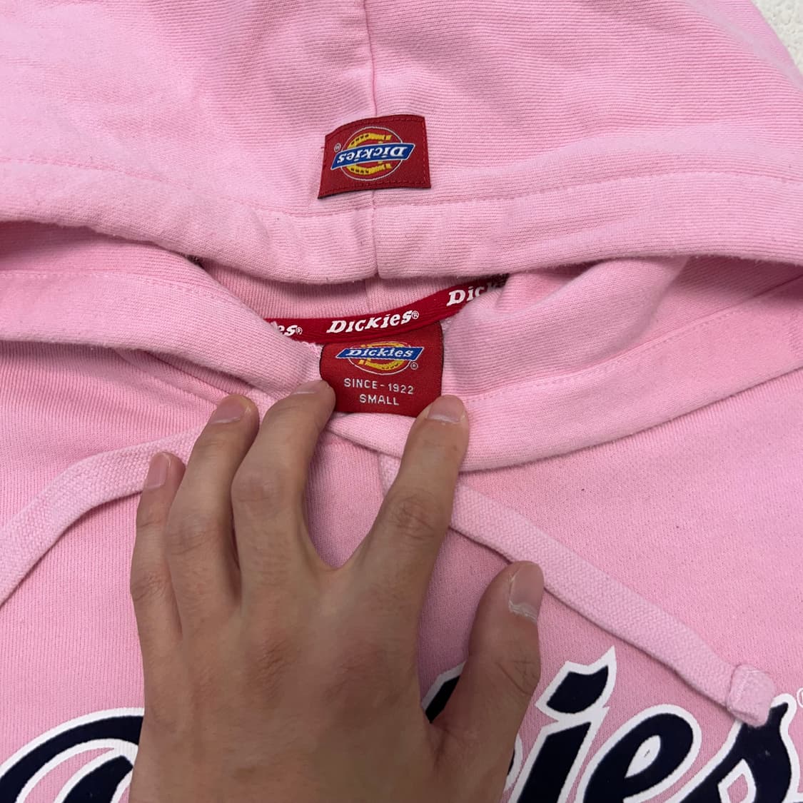 Dickies pink hoodie 상품이미지6