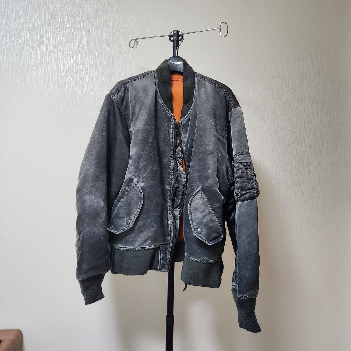 일본 빈티지 ma-1 항공 점퍼 M 사이즈 상품이미지2