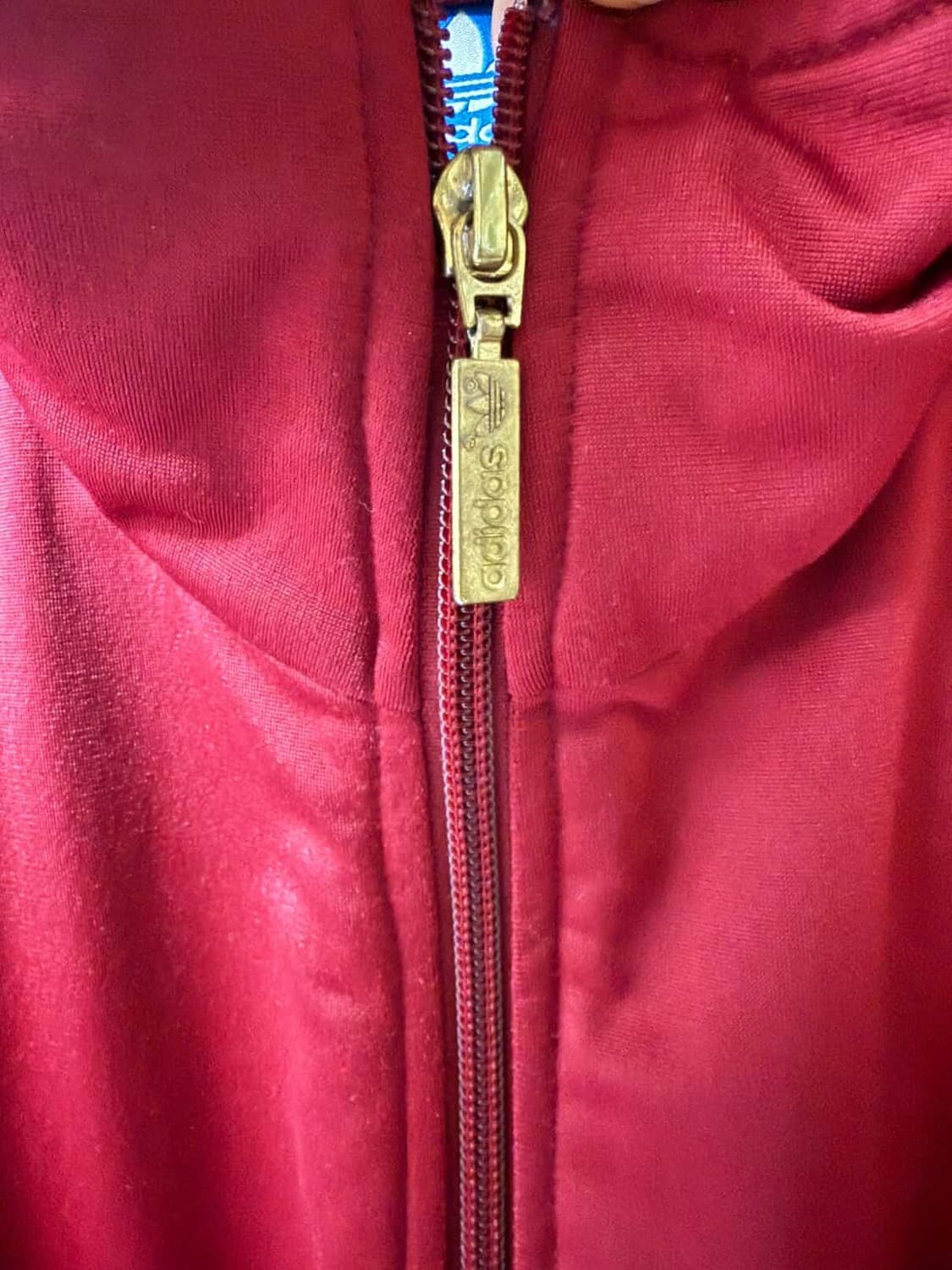 아디다스 파이어버드 버건디블랙 트랙탑 져지 사이즈110 상품이미지6