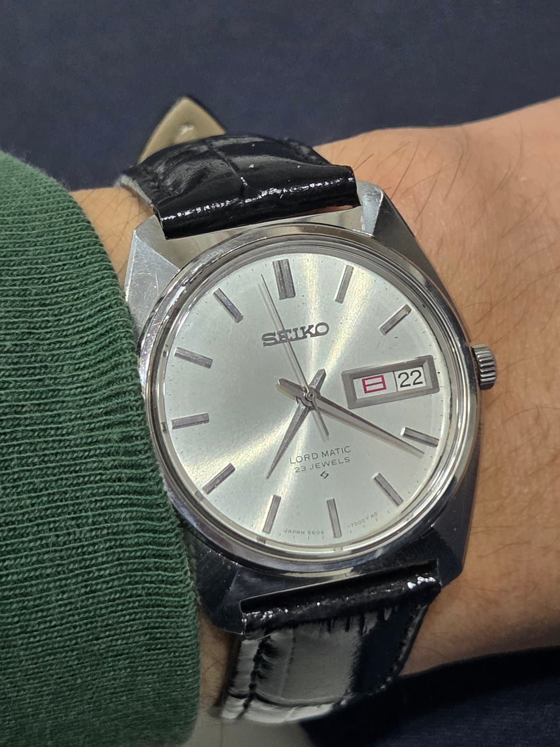 60-70s 빈티지 세이코 로드매틱 5606-7000 데이데이트 상품이미지6