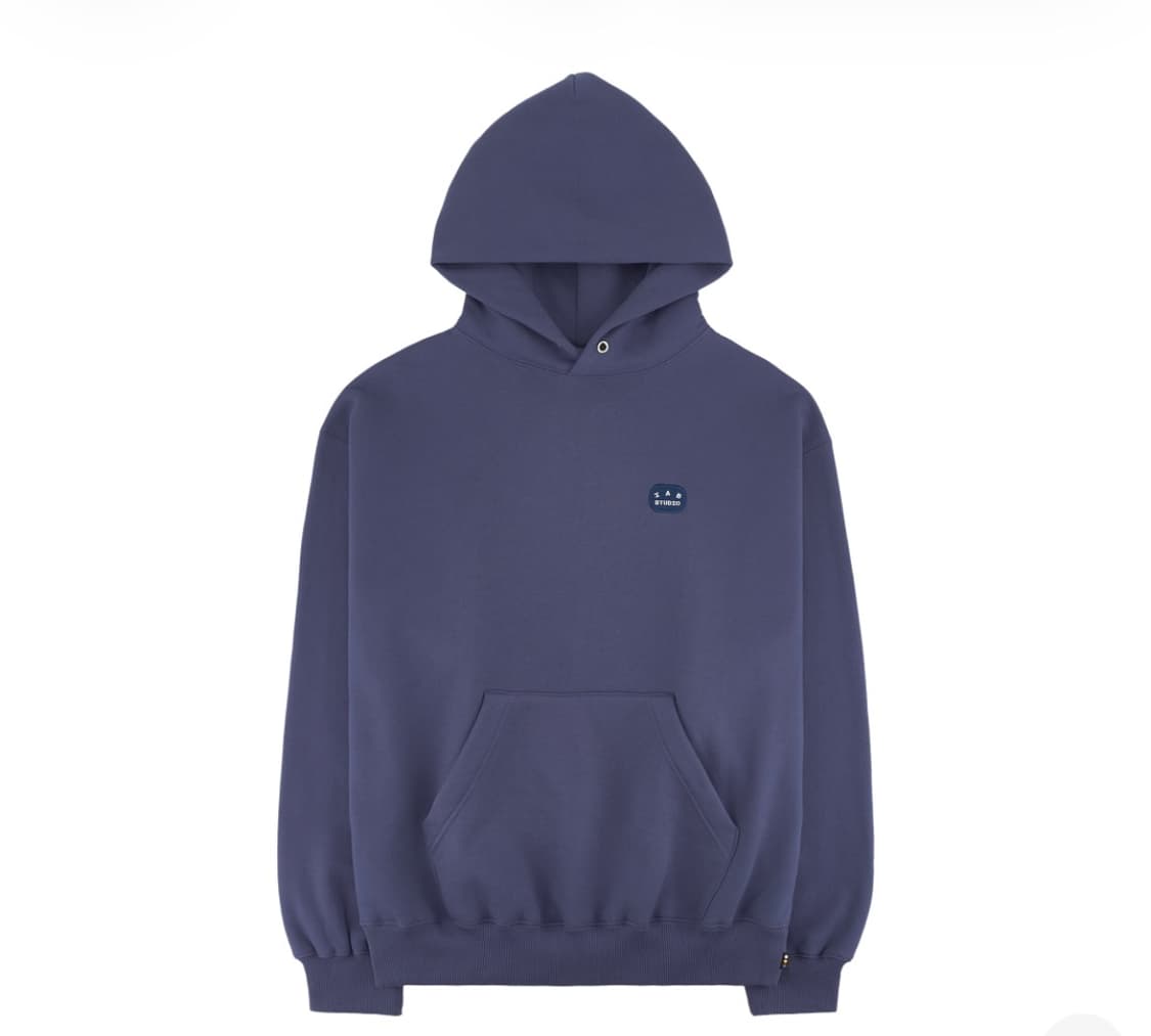 아이앱 스튜디오 아이앱 패치 후디 블루 L 사이즈 판매 상품이미지1