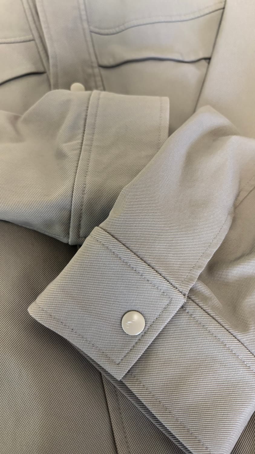 아워스코프(OURSCOPE) 하프넥 블루종 (베이지) 상품이미지7