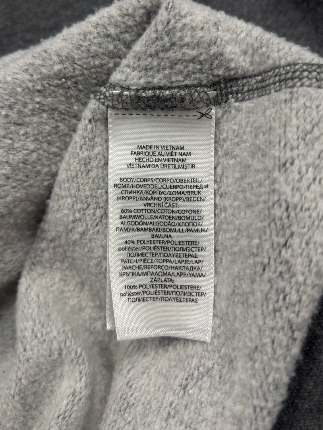 폴로 그레이 플리스 레터맨 스웻셔츠 상품이미지7