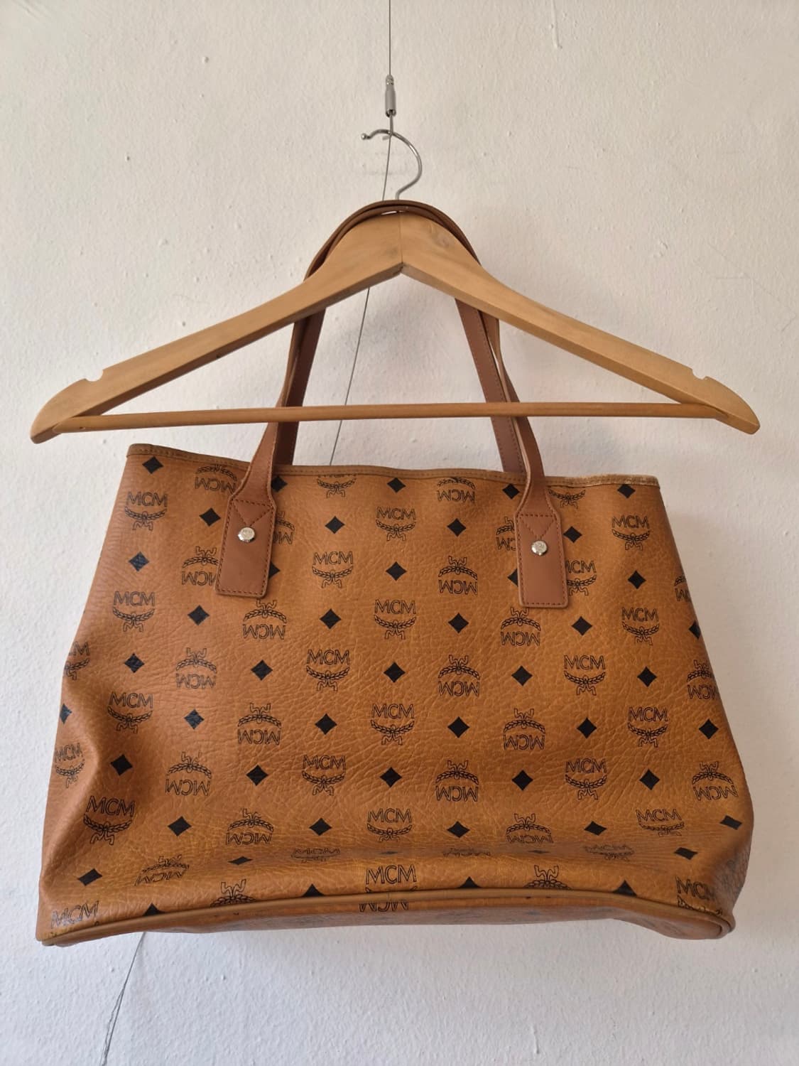 MCM 비세토스 로고 숄더백 쇼퍼백 상품이미지5