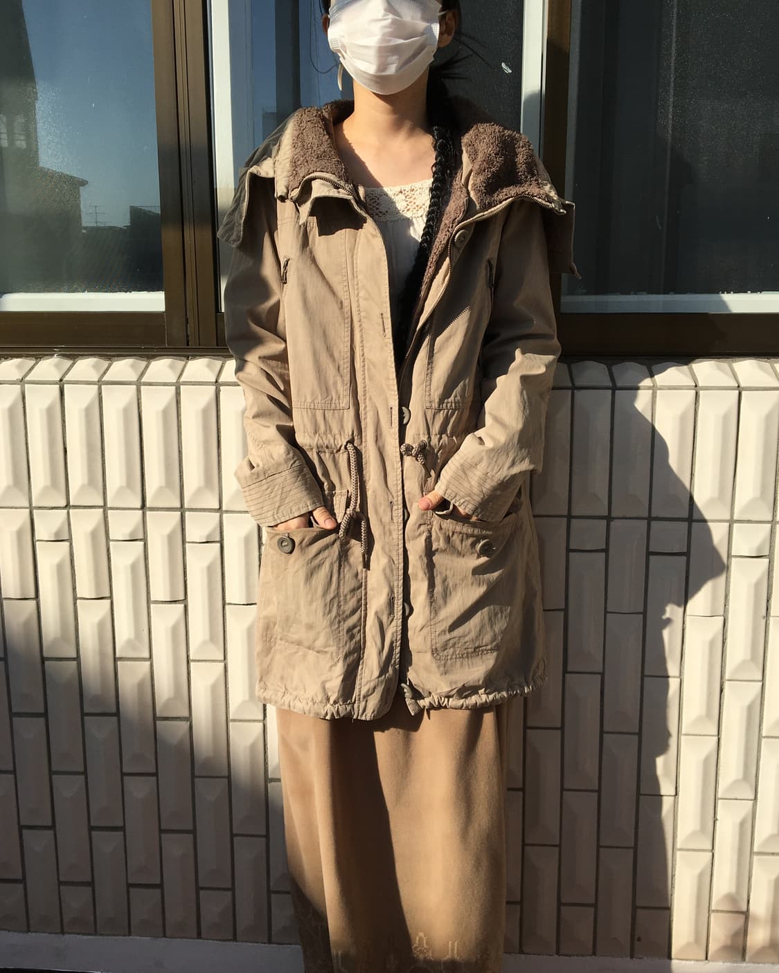 High neck filed jacket 상품이미지8