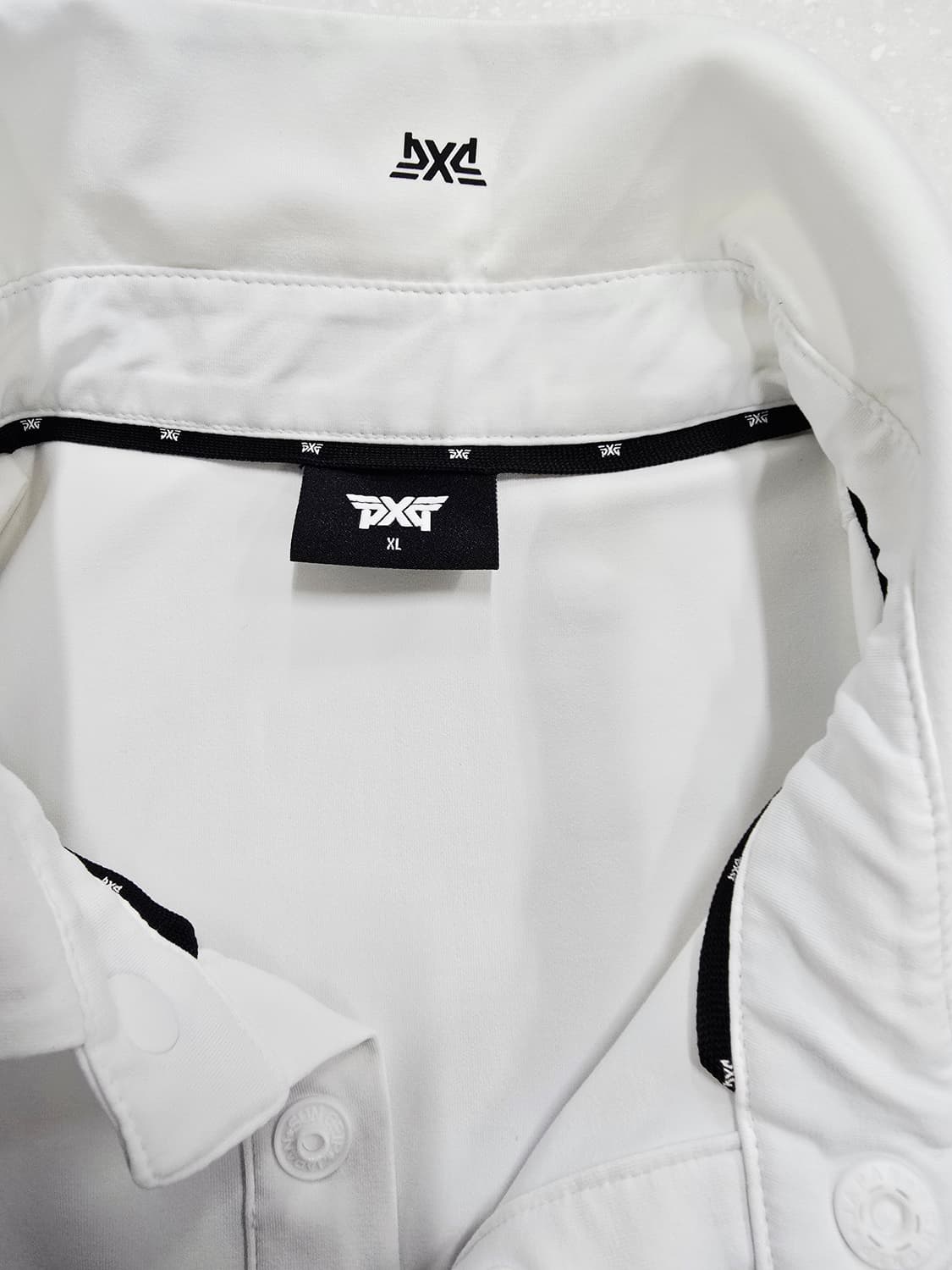 PXG 화이트 긴팔 폴로 티셔츠XL 상품이미지8