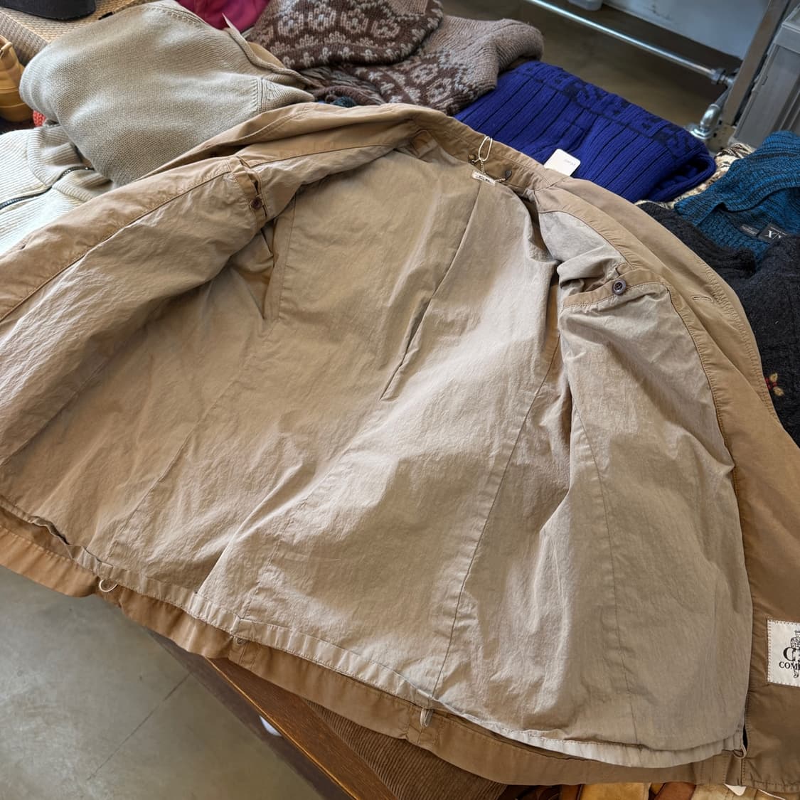 CP COMPANY 씨피컴퍼니 디테일 블레이저 스포츠 자켓 베이스 M L 상품이미지6