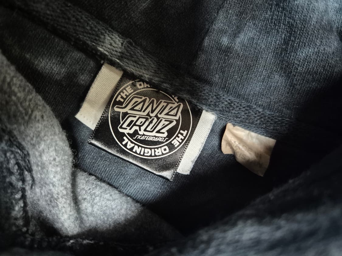 정품 산타크루즈 타이다이 후드 상품이미지4