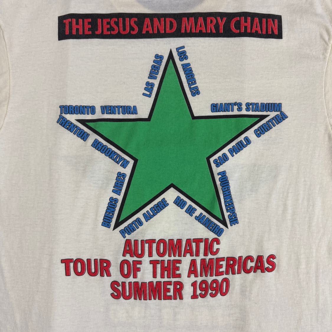 1990 Jesus And Mary Chain 지저스앤메리체인 티셔츠 상품이미지4