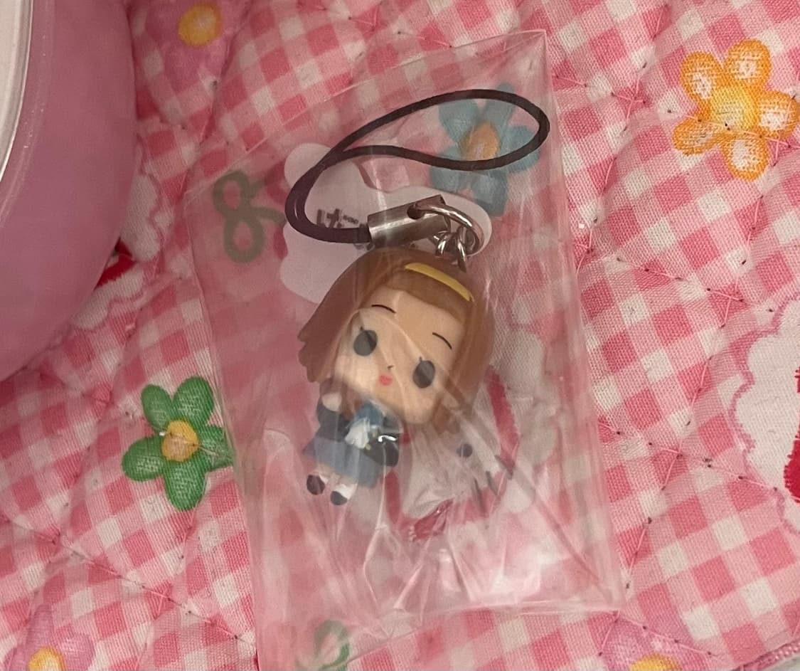 케이온 키링 스트랩 방과후 티타임 리츠 피규어 갸루 미소녀 고전스트랩 상품이미지1