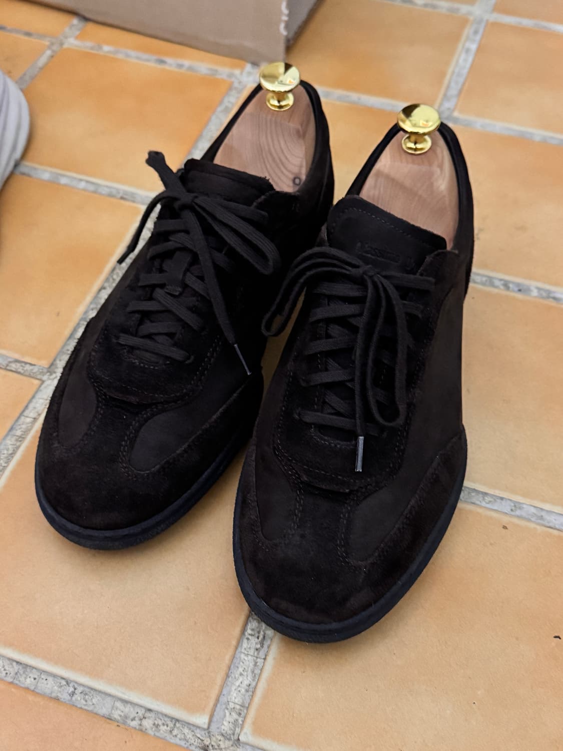 (정가 20만 실착 1회) 마시모두띠 스웨이드 스니커즈 265 사이즈 상품이미지1