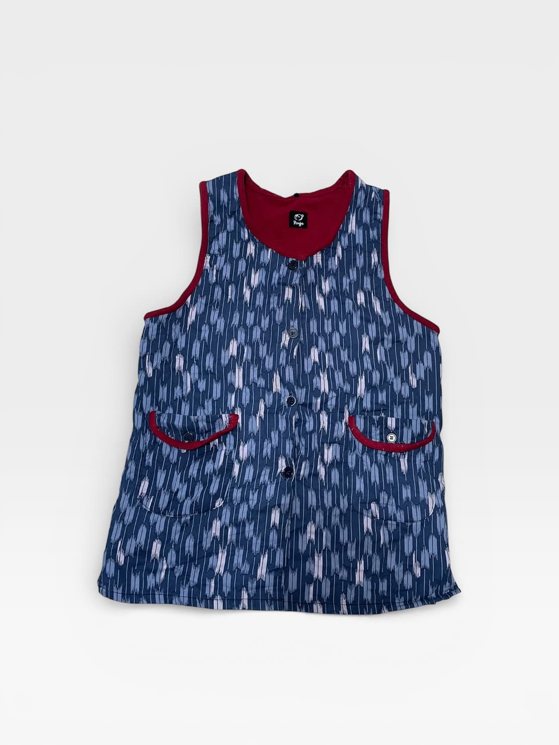 Japanese - 야가스리 패턴 조끼 (L 추천) 상품이미지1