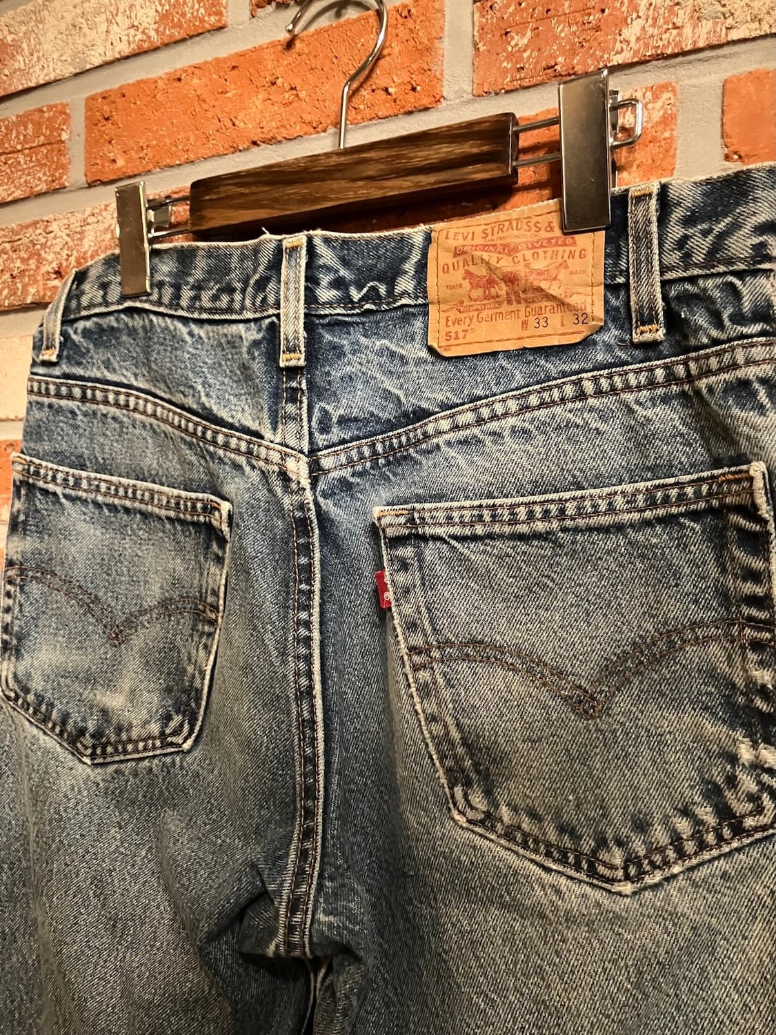 USA 빈티지 리바이스 517 부츠컷 데님 팬츠 상품이미지6