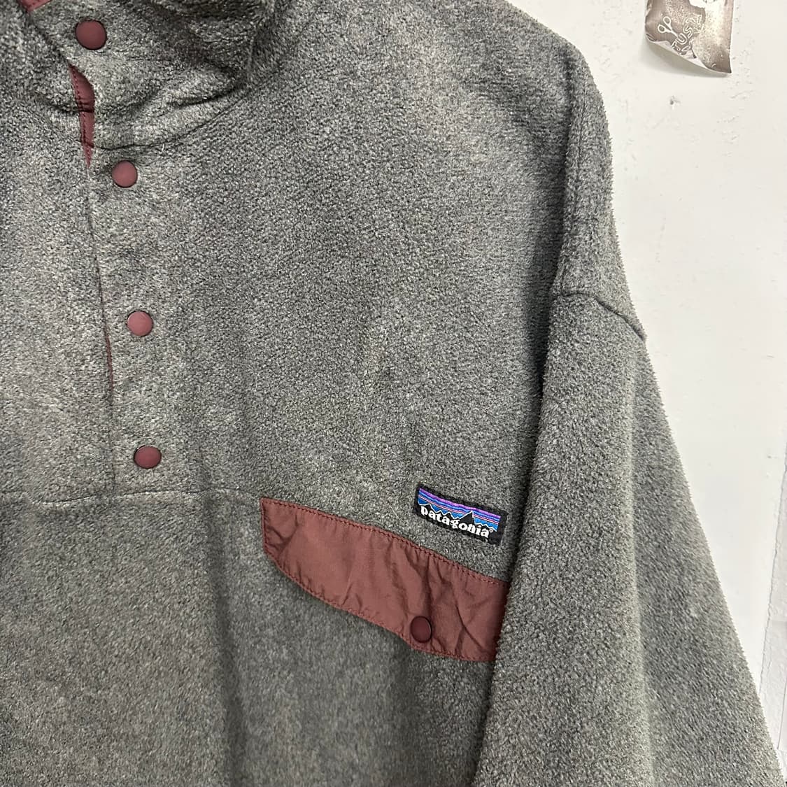 00‘s 파타고니아 신칠라 스냅티 ’차콜/브라운‘ 상품이미지5