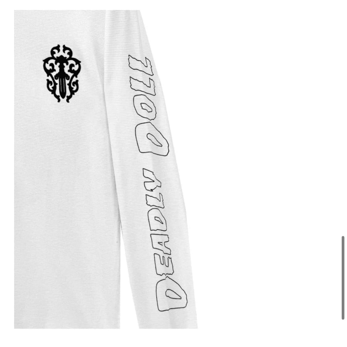 [새상품]크롬하츠 데들리돌 롱 티 상품이미지5