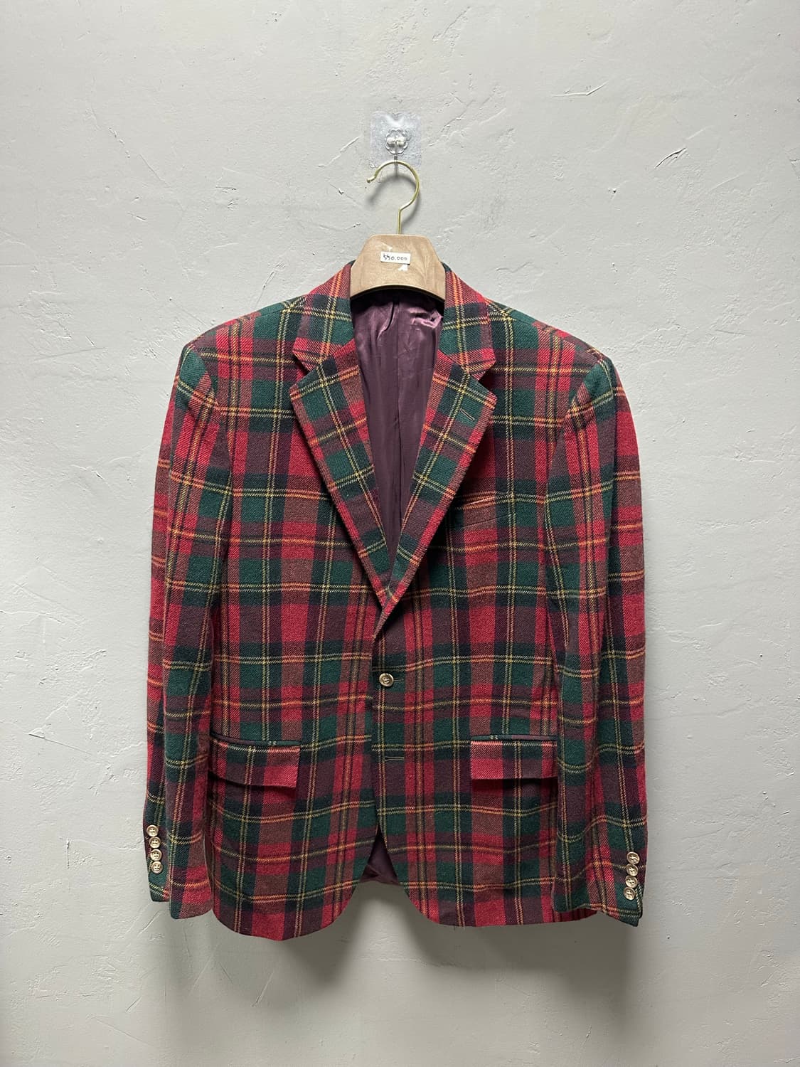 랄프로렌 폴로 타탄체크 블레이저 상품이미지1