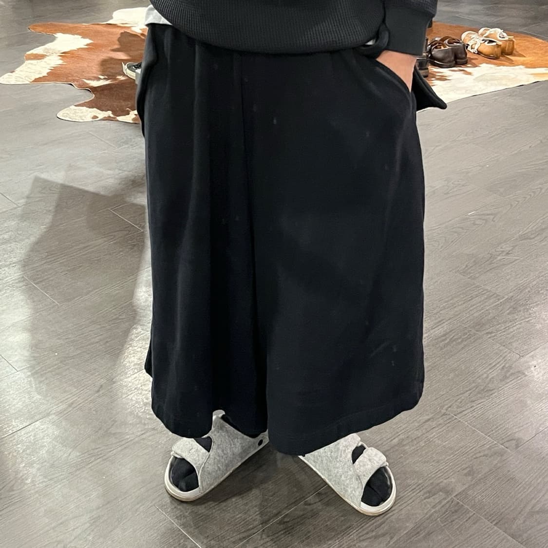 요지야마모토 코튼 하카마 팬츠 상품이미지4