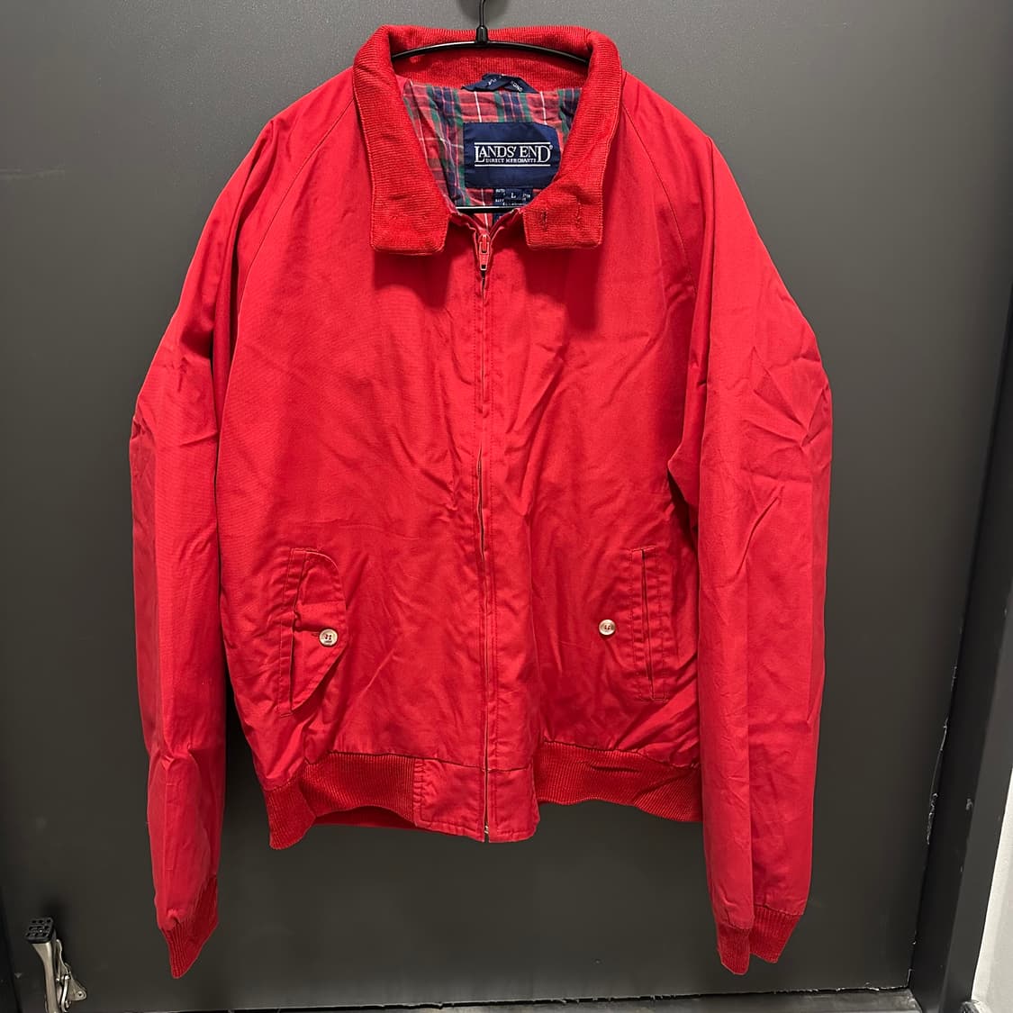 Land's End 랜즈엔드 빈티지 헤링턴 자켓 L 상품이미지1